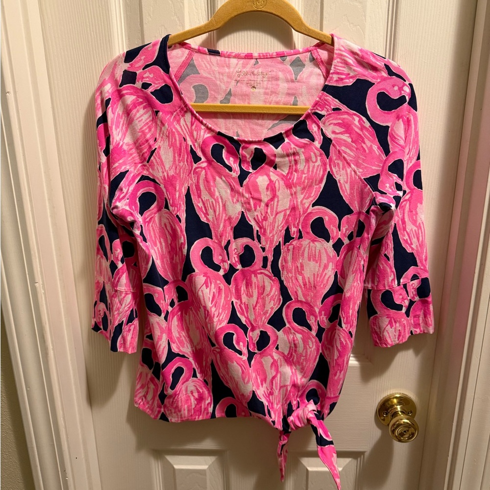 EUC Lilly Pulitzer Via Amor Top